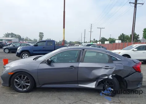 2020 Honda Civic Ex z USA, uszkodzony, nr VIN 19XFC1F39LE202369